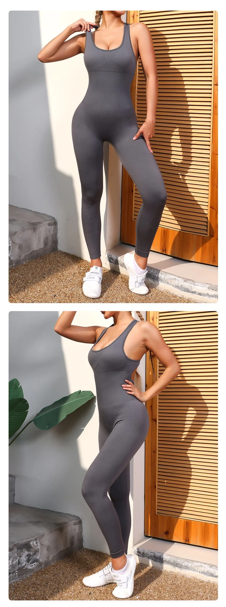 New Arrival Women Gym Wear Seamless Yoga Set Activewear Workout Sports Bodysuit