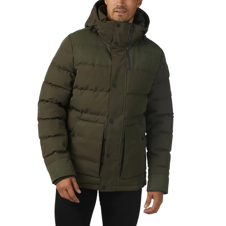 Wholesale Designer Brand Thick Down Jacket White Duck Down Casual Men′s Warm Coat Jacket Coat Nv-003