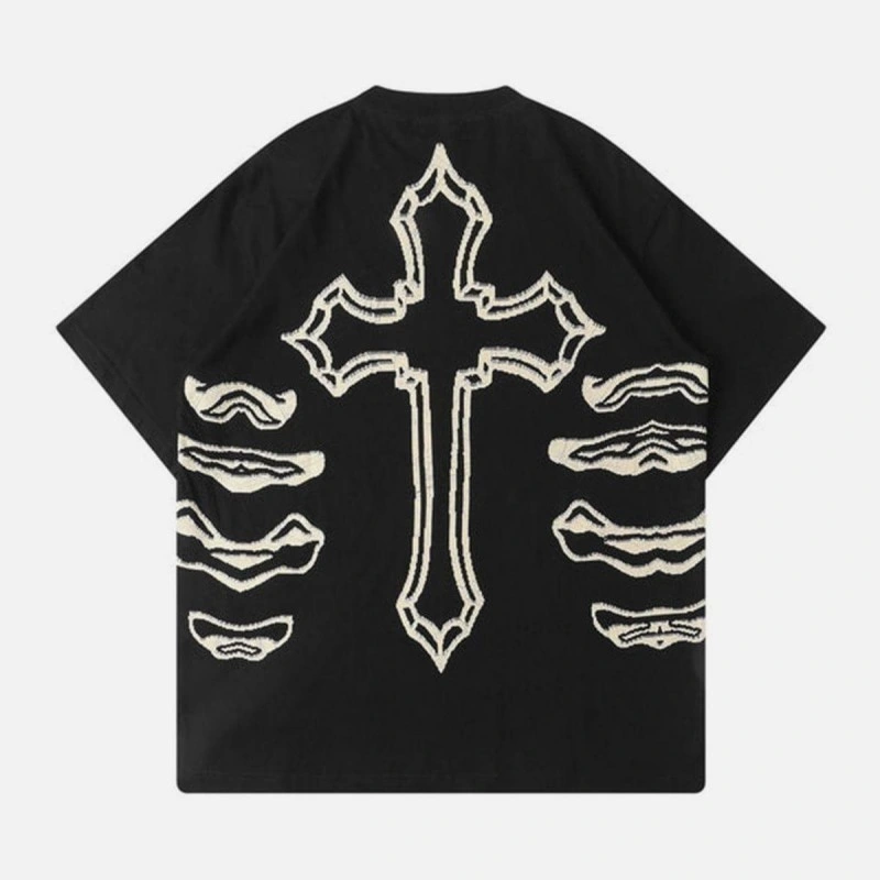 100% Cotton High Quality Cross Cotton Graphic Tee