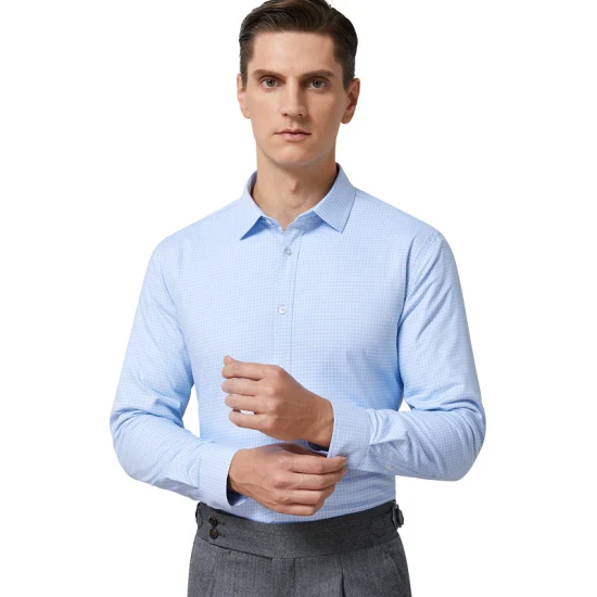 2023 New Custom 100% cotone da uomo Slim o camicia di vestito allentata camicetta a maniche lunghe Oxford Oversize casual formale flanella camicie da lavoro per gli uomini